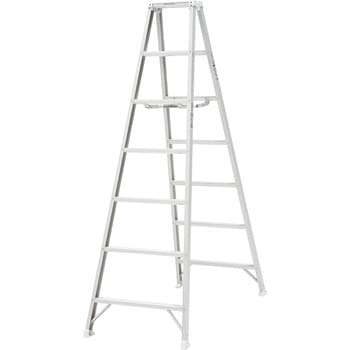 軽量専用脚立 ホワイトカラー アルインコ