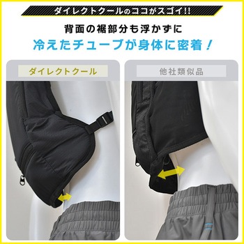 DC-B04SE(B) 水冷服 プロ仕様 ダイレクトクール DIRECT COOL ハーネス