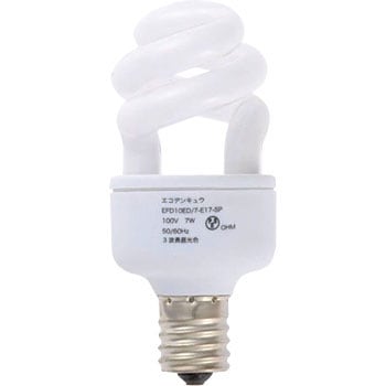 EFD10ED/7-E17-SP 「エコ電球(電球型蛍光灯)」E17スパイラルタイプ オーム電機 62837747