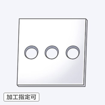 【オーダー】テフロン板_3穴 - ノーブランド