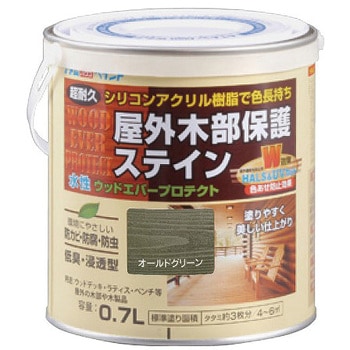 水性防虫防腐ステイン ウッドエバープロテクト アトムハウスペイント