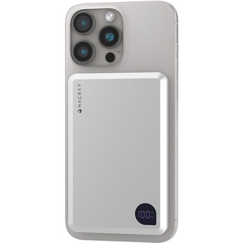 Qi2・MagSafe対応 15Wモバイルバッテリー AirSlim HACRAY(ハクライ)