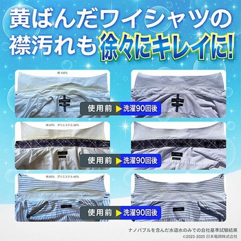ナノバブル発生キット 日本製 全自動洗濯機用 ネジサイズG3/4 日本電興