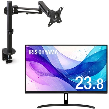 液晶ディスプレイ 23.8インチ 3年保証 アイリスオーヤマ