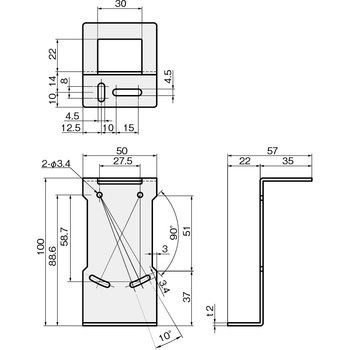 センサブラケット 岩田製作所