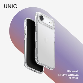 iPhone Air UNIQ 耐衝撃 全方位保護 ハイブリッドケース 「LIFEPro XTREME」 uniq(ユニーク)