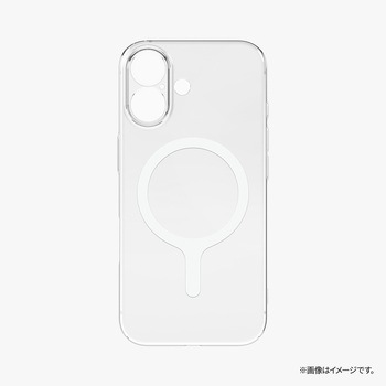 iPhone 17 UNIQ 耐傷 ワイヤレス充電対応 スマホケース 「AirSUIT GLOSSY」 クリア/ホワイト uniq(ユニーク)