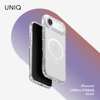 iPhone Air UNIQ 耐衝撃 全方位保護 ハイブリッドケース 「LIFEPro XTREME」 uniq(ユニーク)