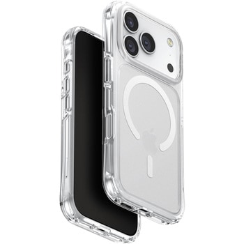 iPhone 17 Pro UNIQ 耐衝撃 全方位保護 ハイブリッドケース 「LIFEPro XTREME」 フロストクリア/ホワイト uniq(ユニーク)