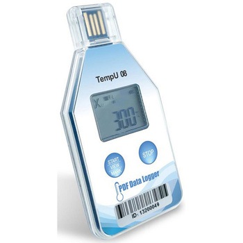 温度ロガー使い切りタイプ -30～+60℃ ディスプレイ付き NIST対応校正証明書付 bitstrong