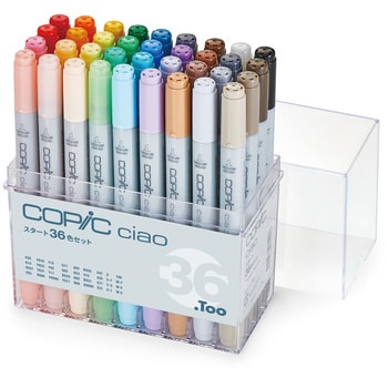 12503046 コピックチャオスタート36色セット Copic(コピック) ツイン 