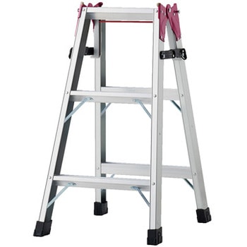 【来店歓迎】【KJ207】未使用品　長谷川工業 はしご兼用・専用脚立 脚部伸縮式 建築業 高所作業 ハシゴ　　検)一人暮らし 家具 収納 ダイニング リビング キッチン 冷蔵庫 洗濯機 テーブル ラック レンジ キャビネット ソファ はしご兼用脚立 長谷川工業 【通販モノタロウ】