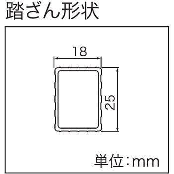 上枠付き三脚脚立 グリーンステップ 長谷川工業