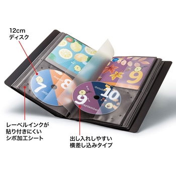 DVD・CDファイルケース サンワサプライ