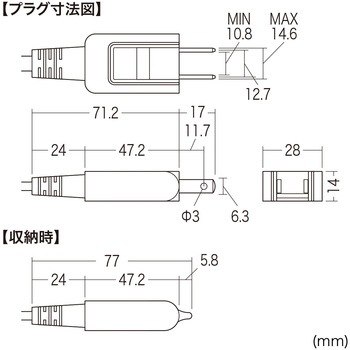 電源コード サンワサプライ