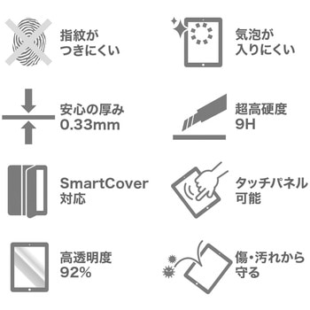 液晶保護強化ガラスフィルム サンワサプライ