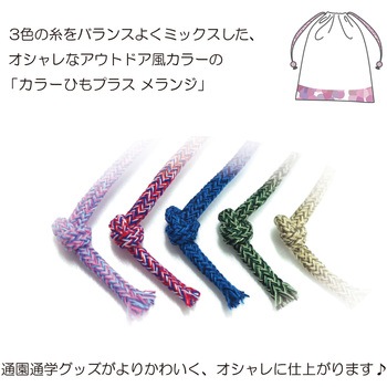 カラー紐プラス メランジ サンコッコー