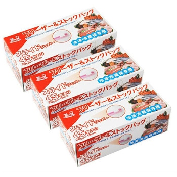 フリーザー袋 チャック付きスライドジッパー 全国家庭用品卸商業協同組合