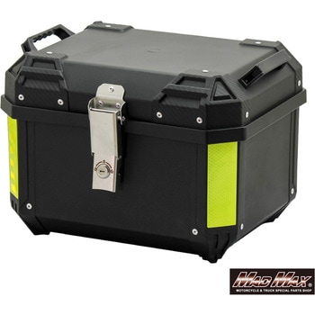 オートバイ用 リアボックス THE SQUARE36(ザ・スクエア36) トップケース 36L ブラック MAD MAX(マッドマックス)
