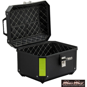 オートバイ用 リアボックス THE SQUARE36(ザ・スクエア36) トップケース 36L ブラック MAD MAX(マッドマックス)