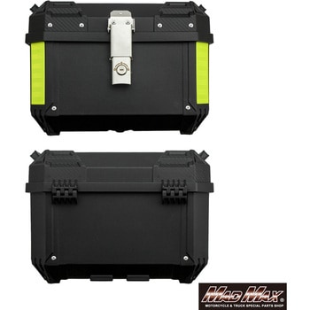 オートバイ用 リアボックス THE SQUARE36(ザ・スクエア36) トップケース 36L ブラック MAD MAX(マッドマックス)
