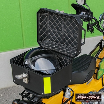 オートバイ用 リアボックス THE SQUARE36(ザ・スクエア36) トップケース 36L ブラック MAD MAX(マッドマックス)