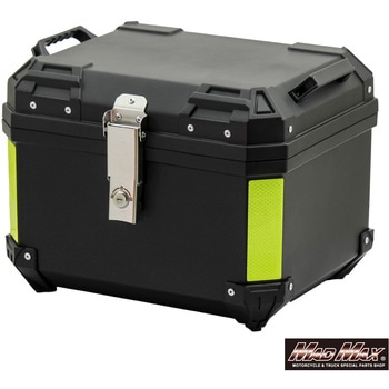 オートバイ用 リアボックス THE SQUARE45(ザ・スクエア45) トップケース 45L ブラック MAD MAX(マッドマックス)