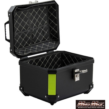 オートバイ用 リアボックス THE SQUARE45(ザ・スクエア45) トップケース 45L ブラック MAD MAX(マッドマックス)