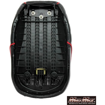 Mr Quick製 ホンダ モンキー125用 エナメル タックロールシート ブラック/レッド MAD MAX(マッドマックス)