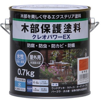 水性木材防腐防虫塗料 クレオパワーEX 和信ペイント