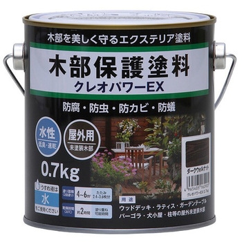 水性木材防腐防虫塗料 クレオパワーEX 和信ペイント