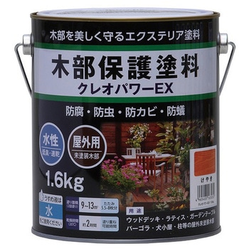 水性木材防腐防虫塗料 クレオパワーEX 和信ペイント