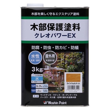水性木材防腐防虫塗料 クレオパワーEX 和信ペイント