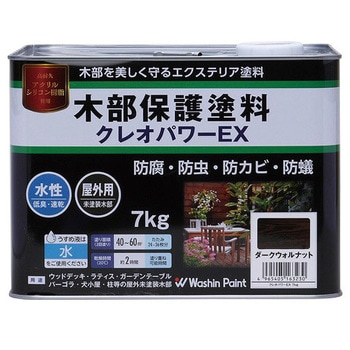 水性木材防腐防虫塗料 クレオパワーEX 和信ペイント