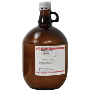 33000347 蒸留水(研究実験用) 1本(3L) 林純薬工業 【通販 33000347 蒸留水(研究実験用) 1本(3L) 林純薬工業 【通販