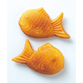 D-6536 おやつDEっSEⅡ ふっ素加工たい焼器 1個 パール金属