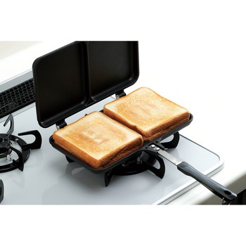 おやつDEっSEⅡ ふっ素加工ツインホットサンドトースター パール金属