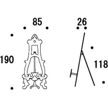 5130122 イーゼル 日本演出 62886556