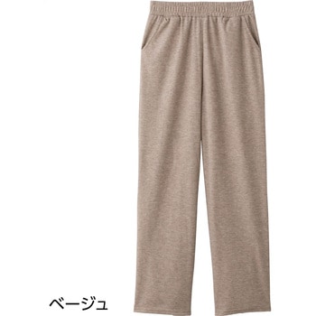 821929 キレイ見え総ゴムストレッチパンツ ケアファッション