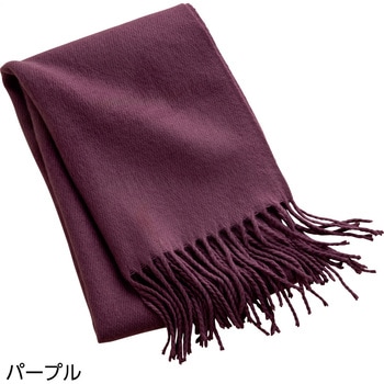 821954 キレイ色フリンジマフラー - ケアファッション