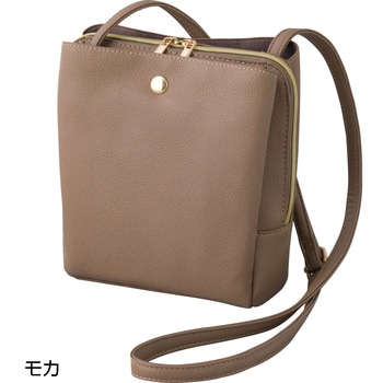 821949 軽量フェイクレザーショルダーバッグ ケアファッション