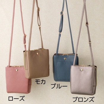 821949 軽量フェイクレザーショルダーバッグ ケアファッション