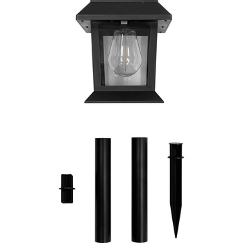 ソーラー充電アンティークガーデンライト トレードワン