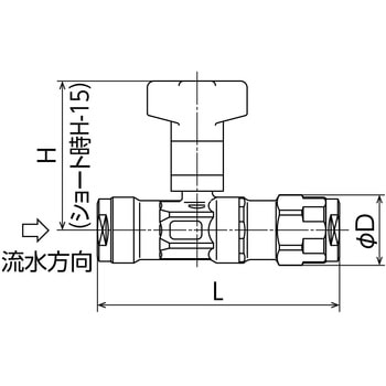 CBW12型 逆止弁付ボールバルブ オンダ製作所