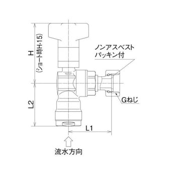 CBWL7型 逆止弁ボールバルブ 水用 オンダ製作所