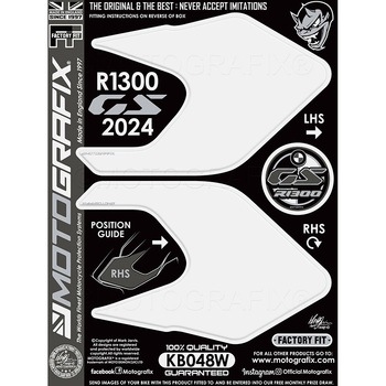 KB048W j[pbh MOTO GRAFIX (gOtBbNX) KԎBMW R1300GS(24-) zCg/_[NO[F   KB048W 62891328