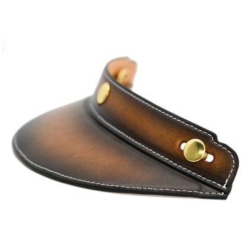 ヴィンテージレザーバイザー - マルシン