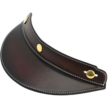 ヴィンテージレザーバイザー - マルシン