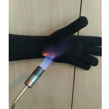 耐熱手袋 1000℃対応 強力な耐火性能 BLACK FIRE bitstrong