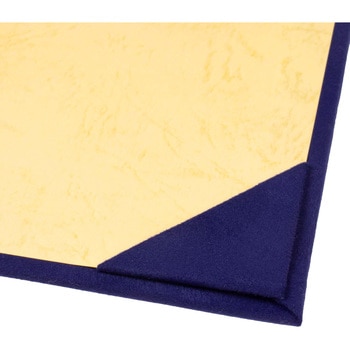 証書ファイル 植毛 紺 Bタイプ 美濃商会